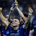 L’ ESULTANZA DI LAUTARO MARTINEZ ( FOTO DI SALVATORE FORNELLI )