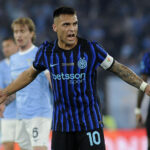 LA GRINTA DI LAUTARO MARTINEZ ( FOTO DI SALVATORE FORNELLI )